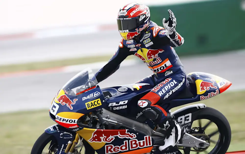 Marc Márquez wins the 2012 125cc class championship