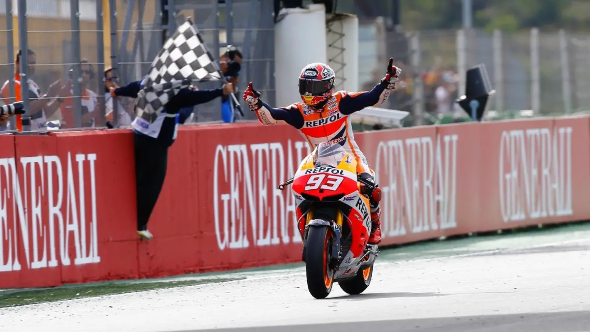 Marc Márquez wins the 2013 MotoGP World Championship